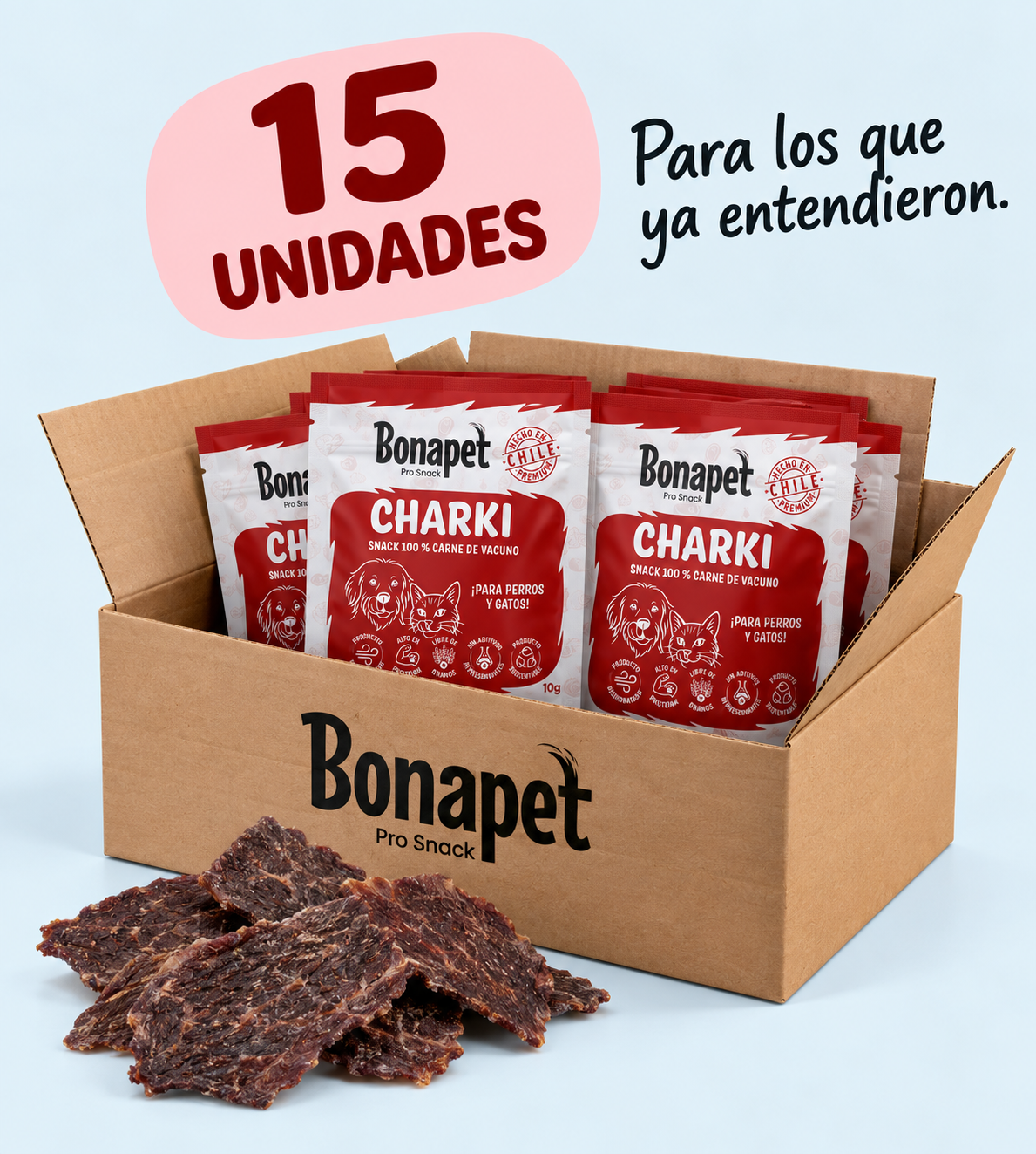 15 bolsas de 10g